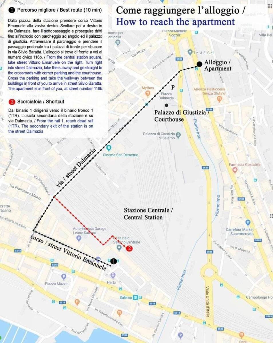 Apartament Il Sogno Di Selly Salerno Zewnętrze zdjęcie